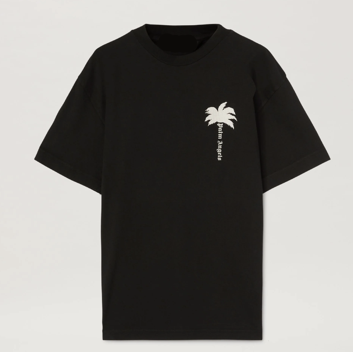 Designer inspired unisex black cotton T-shirt